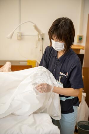 医療法人育生会　三好病院（療養病棟/パート）の看護助手求人メイン写真1