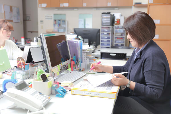 リボン結訪問看護ステーション市川（パート）の医療事務求人メイン写真1